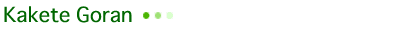 Kakete Goran
